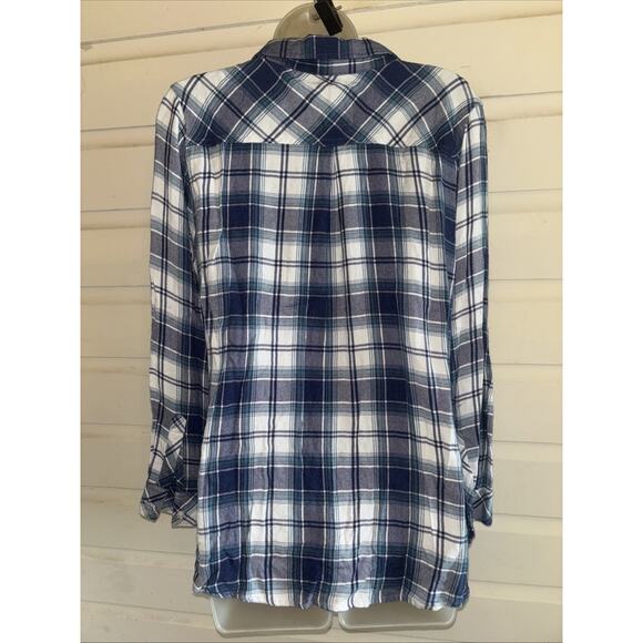 Rails Long Sleeve Button Up Top Size L - Picture 6 of 9